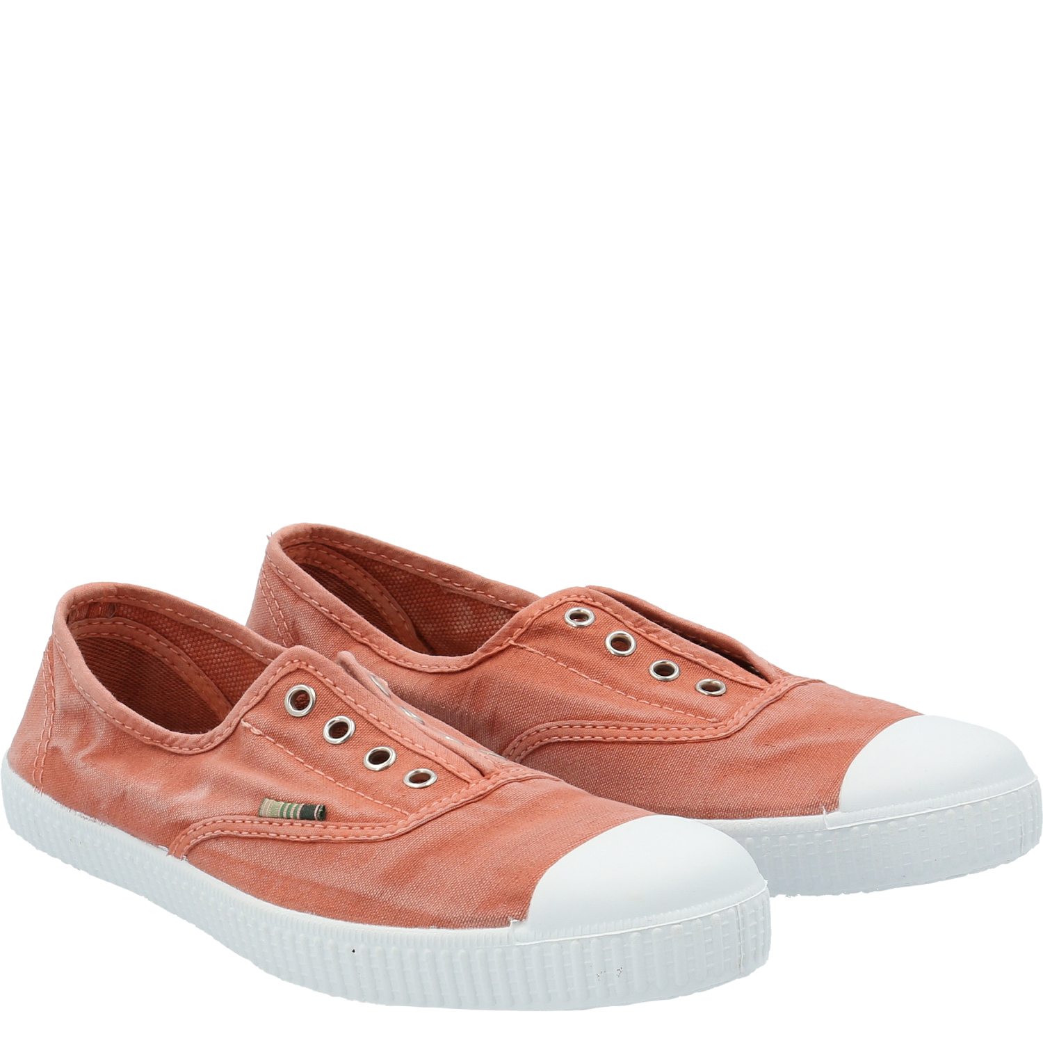 ZAPATILLAS MUJER ROCKFORD CASUALES NARANJO GREECE ALGODÓN ORGÁNICO - 8