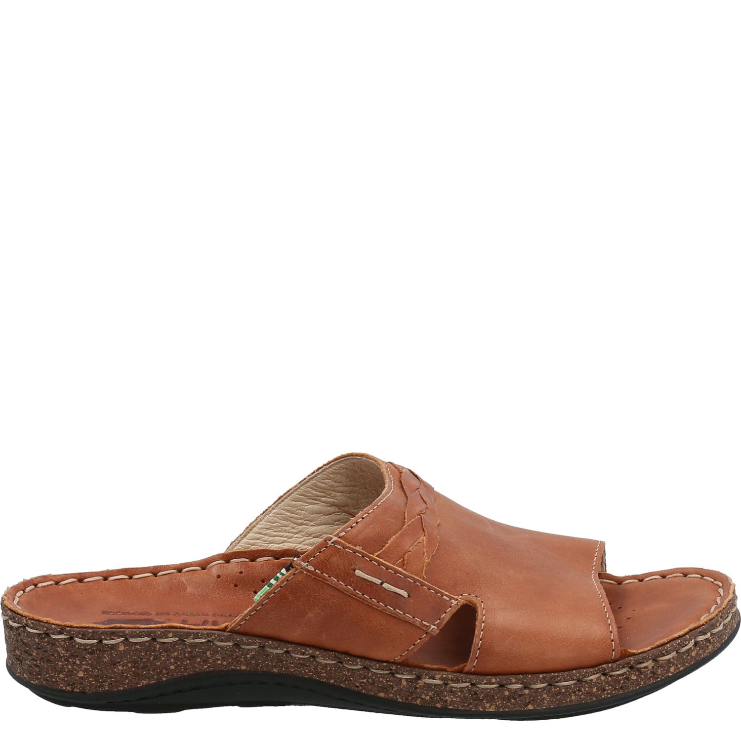 SANDALIAS MUJER ROCKFORD CUERO CAFÉ MARIPI - 1