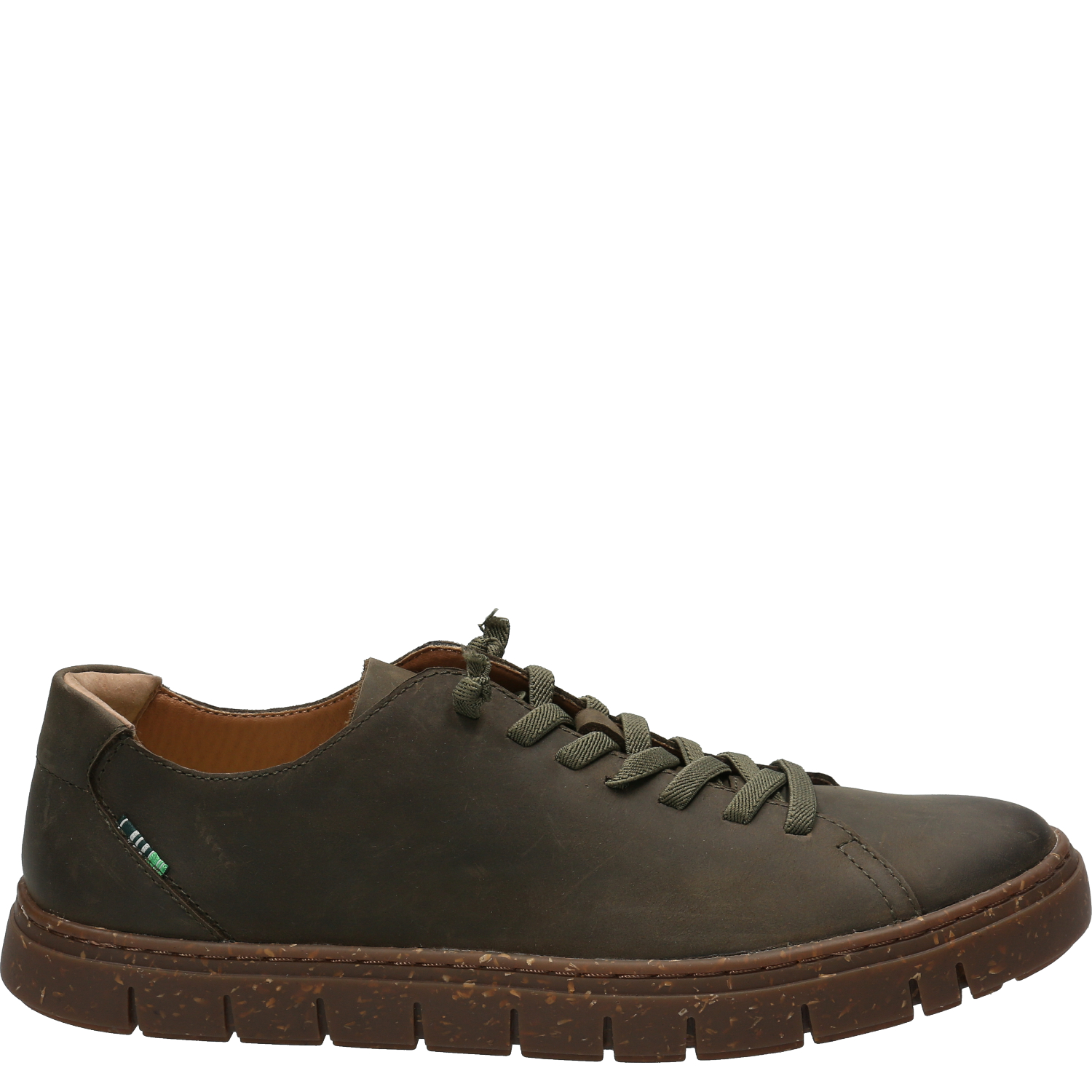 ZAPATILLAS HOMBRE ROCKFORD CASUALES VERDE CLARO POSSELT CUERO - 1