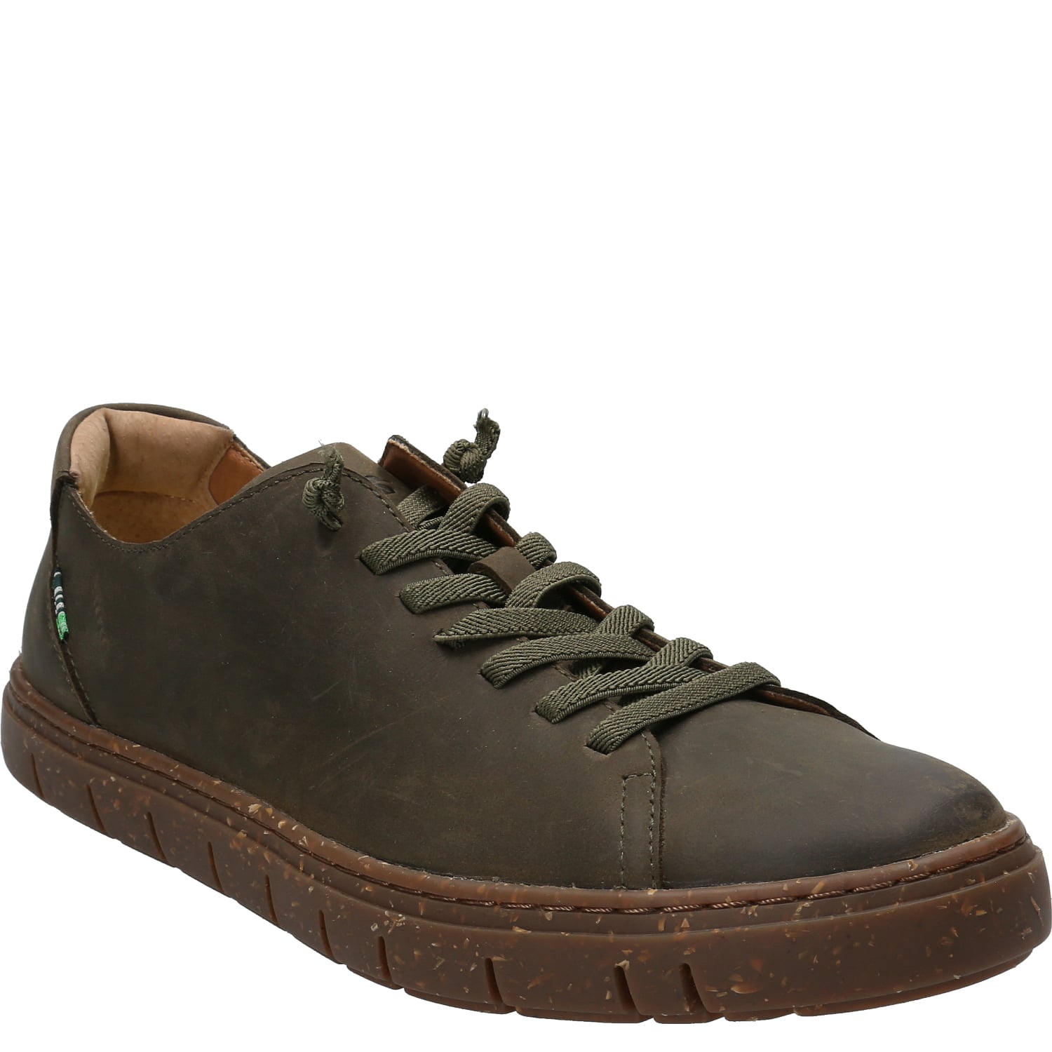 ZAPATILLAS HOMBRE ROCKFORD CASUALES VERDE CLARO POSSELT CUERO - 2
