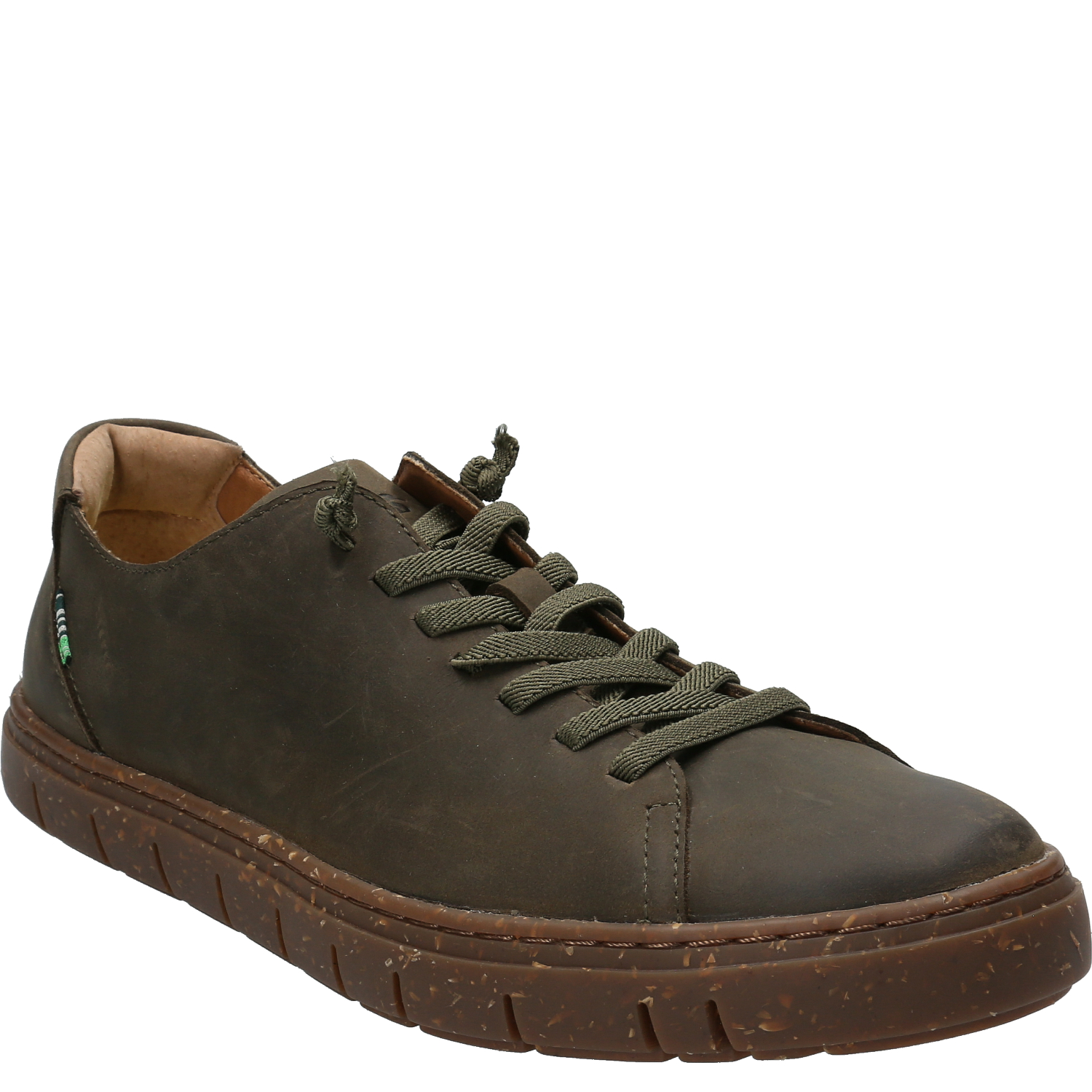 ZAPATILLAS HOMBRE ROCKFORD CASUALES VERDE CLARO POSSELT CUERO - 2