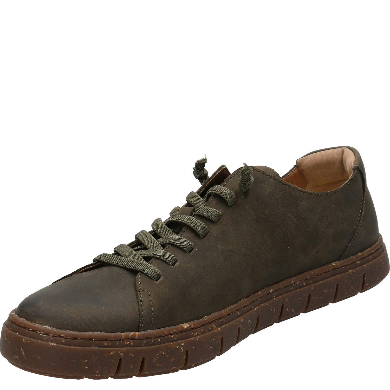 ZAPATILLAS HOMBRE ROCKFORD CASUALES VERDE CLARO POSSELT CUERO - 4