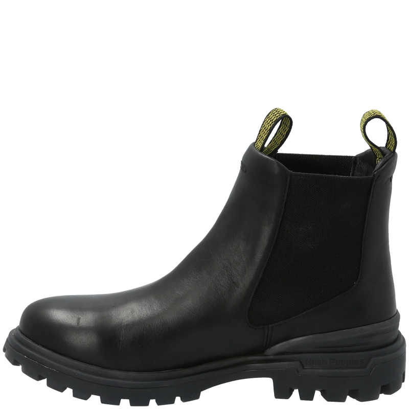 BOTIN CUERO MUJER ONE AND ONLY EN COLOR NEGRO | HUSH PUPPIES - 5