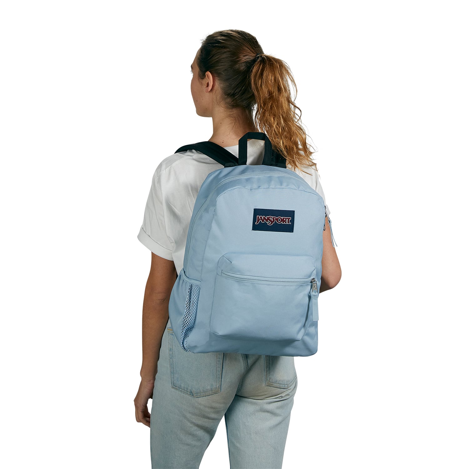 MOCHILA UNISEX CROSS TOWN CELESTE - 3