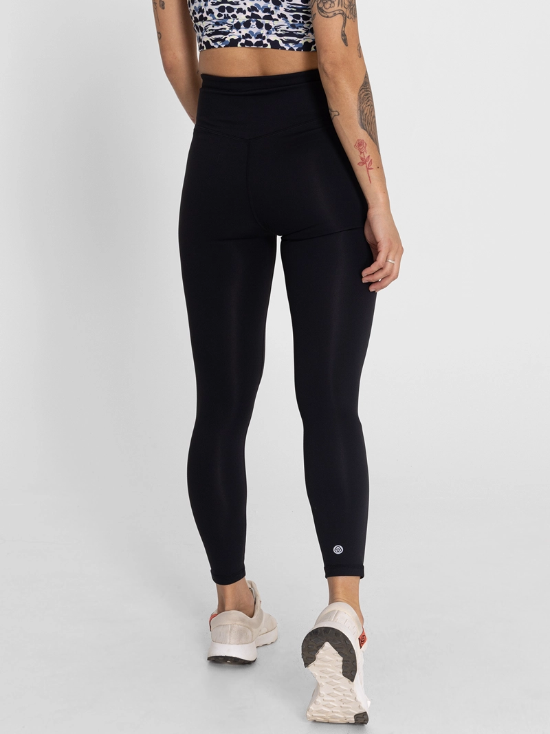 CALZA 7/8 STRAIGHT FIT MUJER BSOUL NEGRA HR ANKLE LEG EMMA - 8