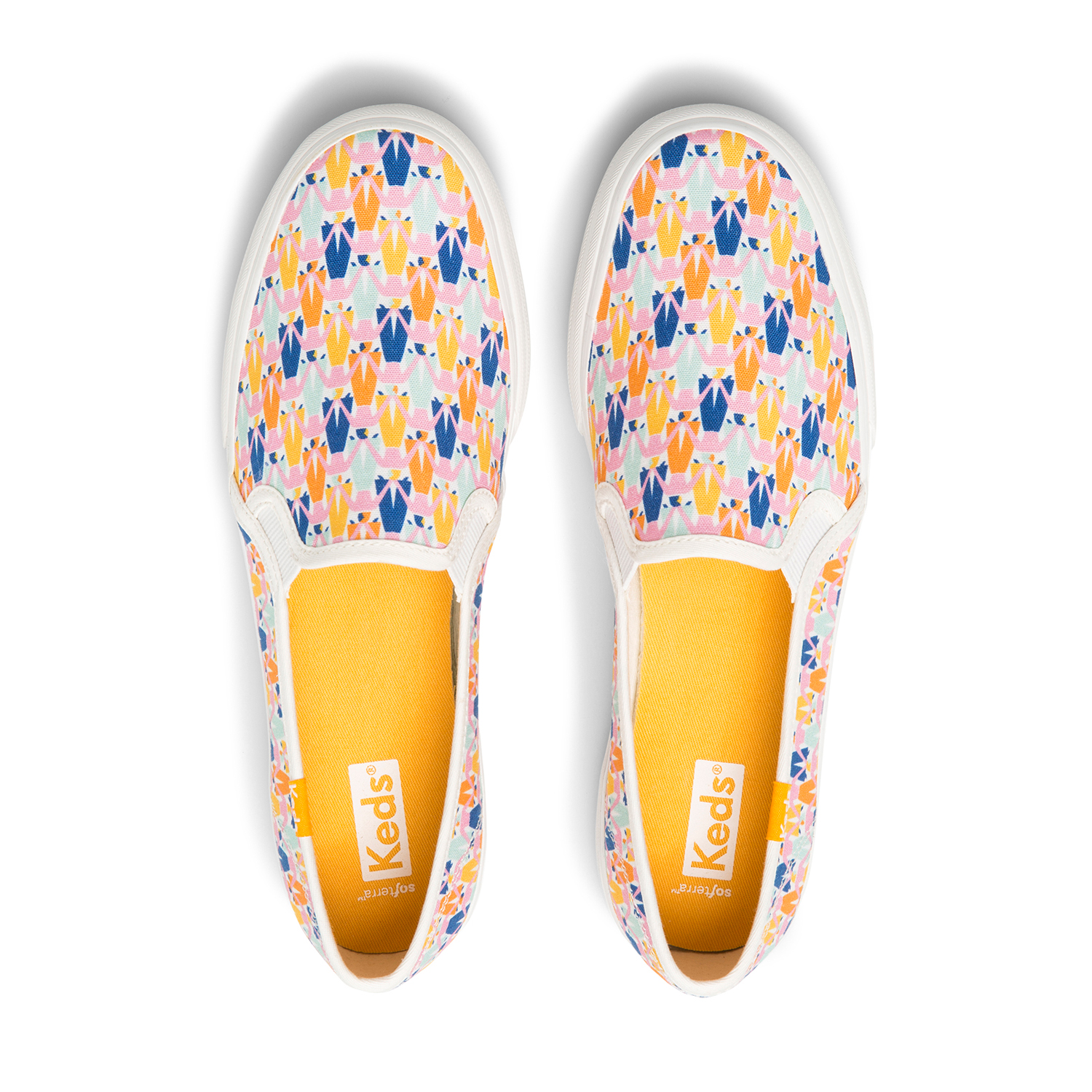 SLIP ON MUJER DOUBLE DECKER RAINBOW - 3