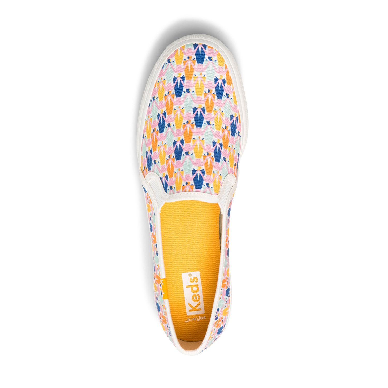 SLIP ON MUJER DOUBLE DECKER RAINBOW - 5