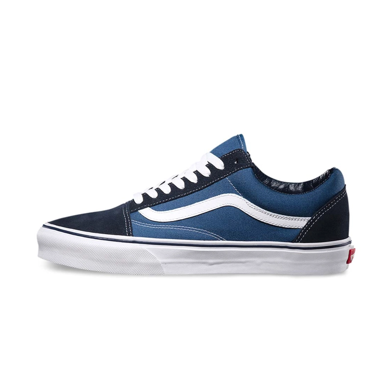 ZAPATILLA URBANA UA OLD SKOOL NAVY AZUL - 4