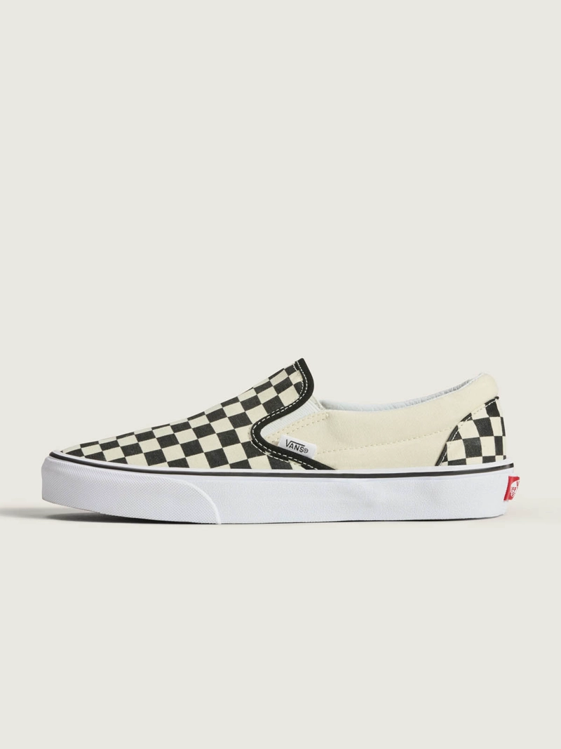 ZAPATILLAS UNISEX UA CLASSIC SLIP-ON CHECKER NEGRA VANS - 4