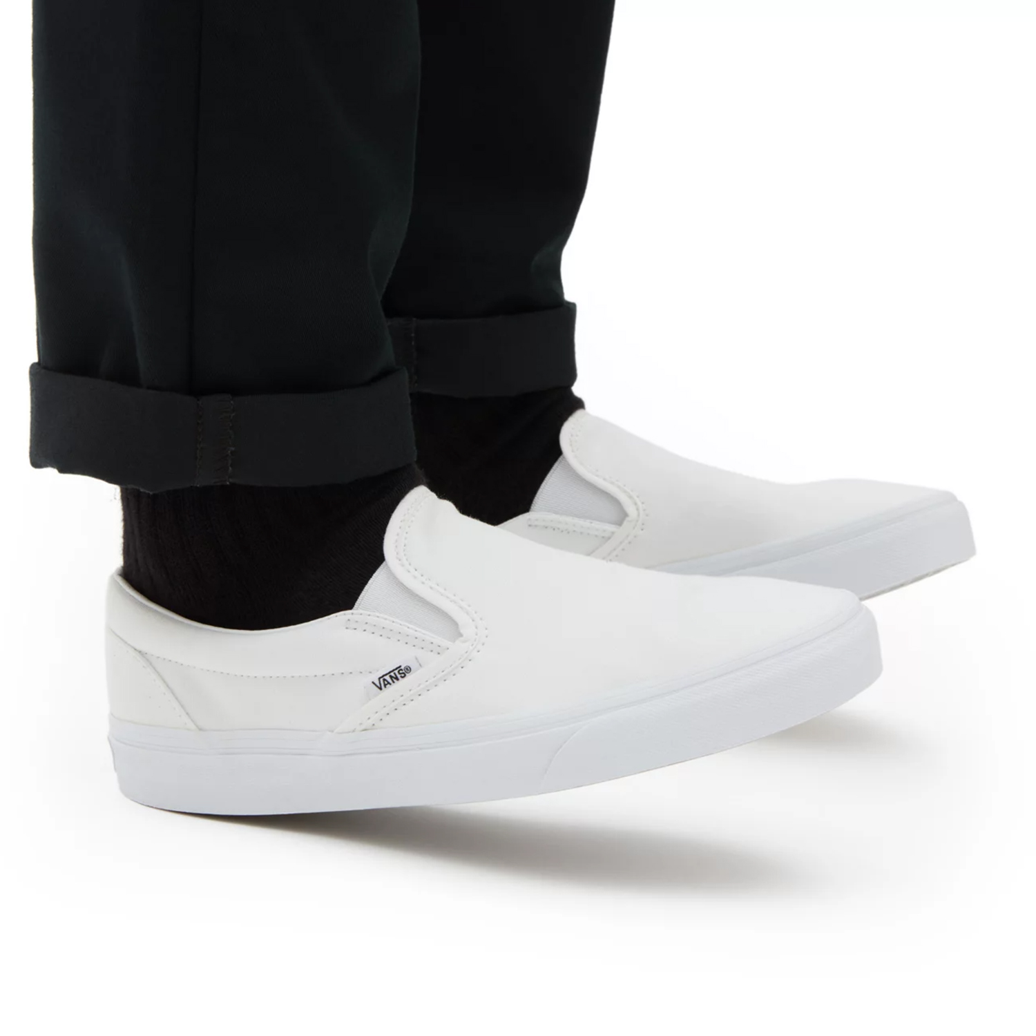ZAPATILLA URBANA UA CLASSIC SLIP-ON TRUE WHITE BLANCO - 4