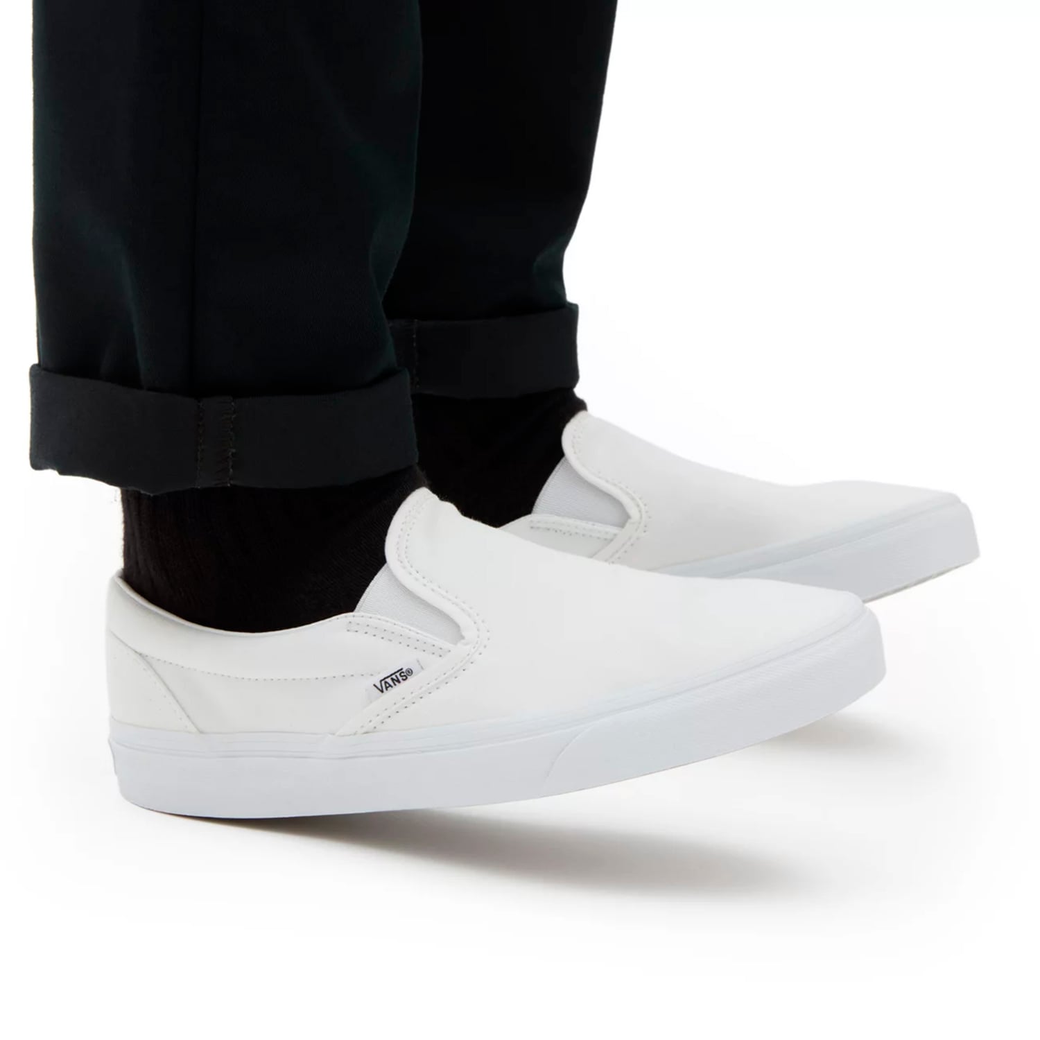 ZAPATILLA URBANA UA CLASSIC SLIP-ON TRUE WHITE BLANCO - 4