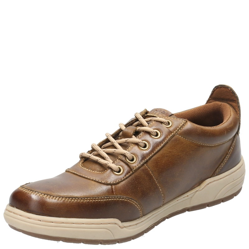 ZAPATILLA CUERO HOMBRE DRAPER MARRON - 5