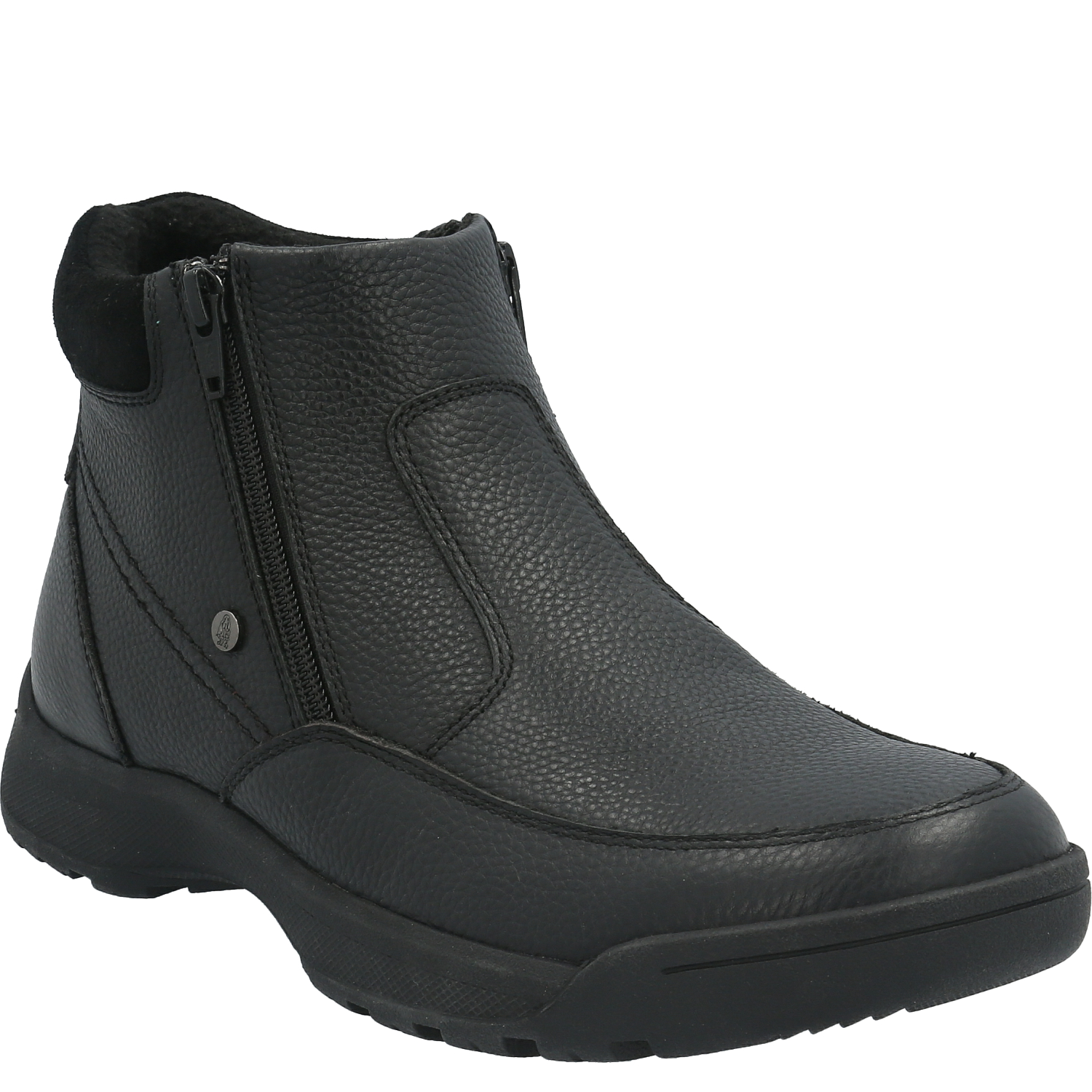 BOTIN CUERO HOMBRE CHIEF NEGRO