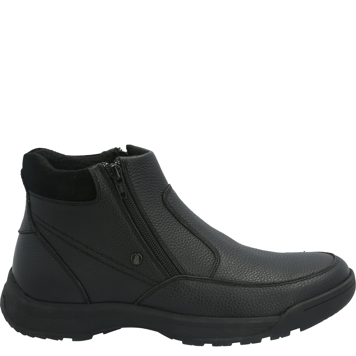 BOTIN CUERO HOMBRE CHIEF NEGRO - 2