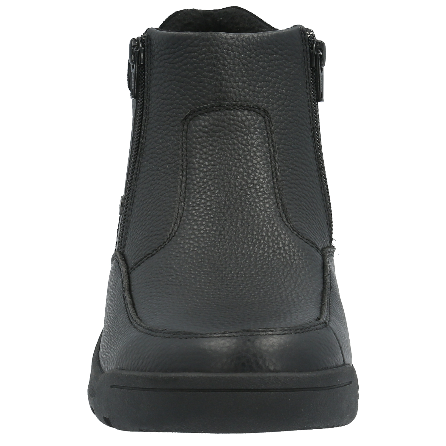 BOTIN CUERO HOMBRE CHIEF NEGRO - 3