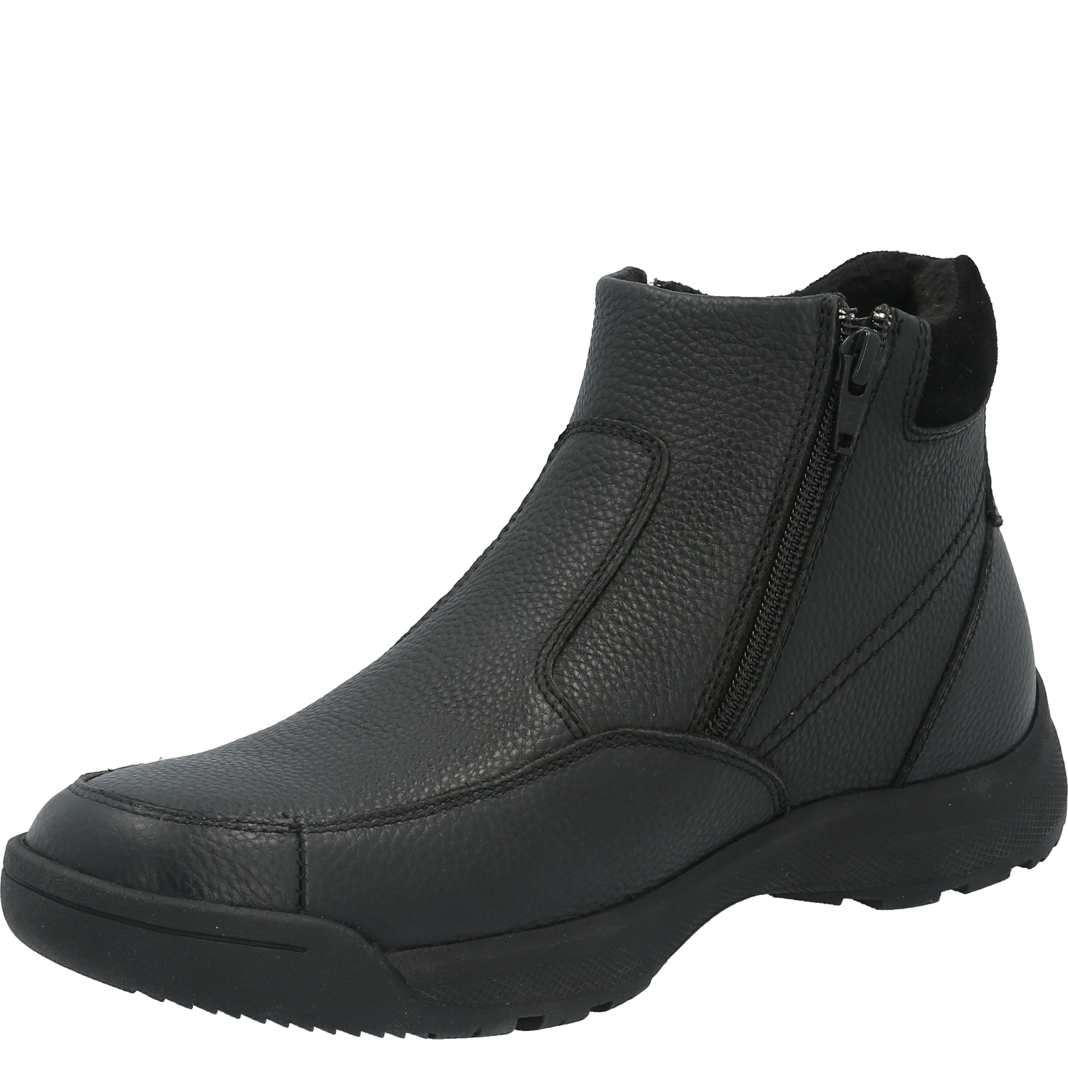 BOTIN CUERO HOMBRE CHIEF NEGRO - 4