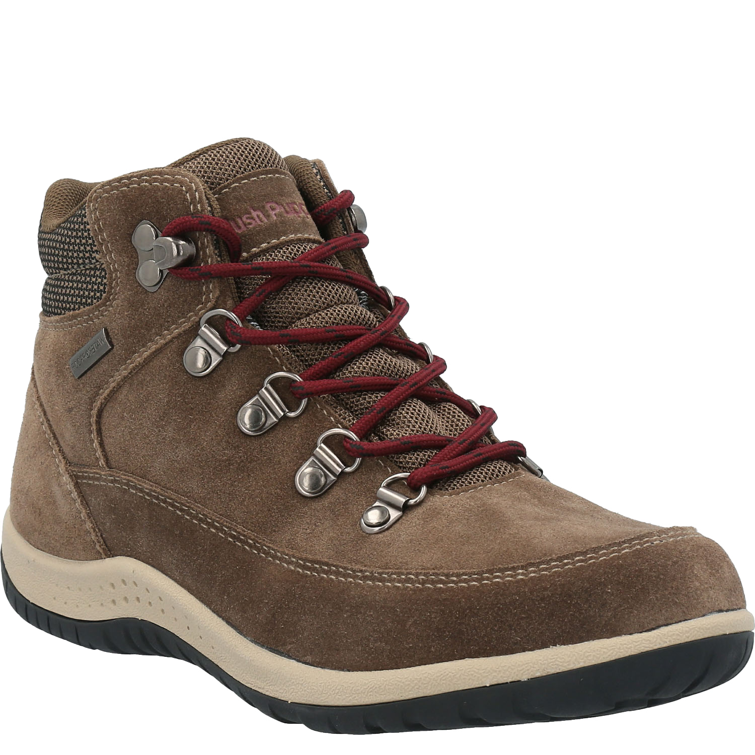 BOTIN CUERO MUJER EMUR TAUPE WATERPROOF - 1
