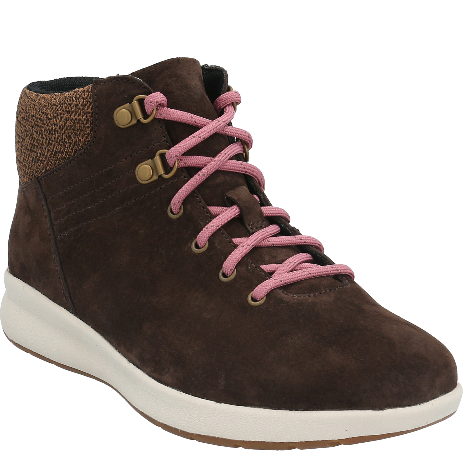 ZAPATILLA CUERO MUJER SPINAL LACE B CHOCO - 1