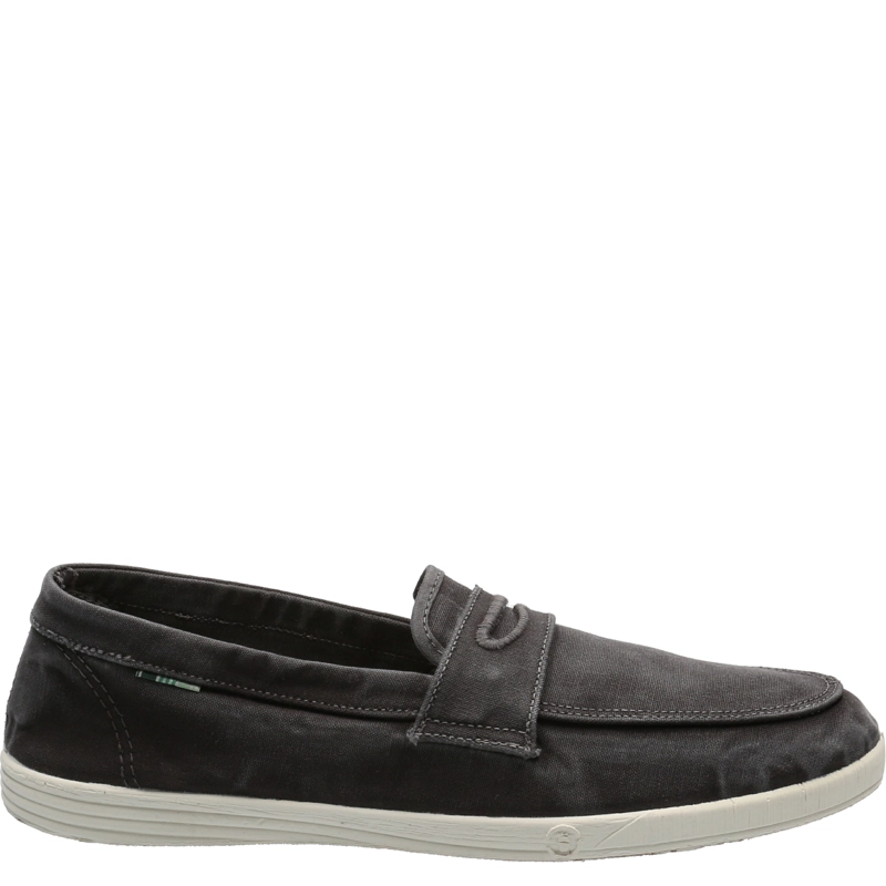MOCASINES HOMBRE ROCKFORD TEXTIL GRIS AZULADO MINDIL - 1