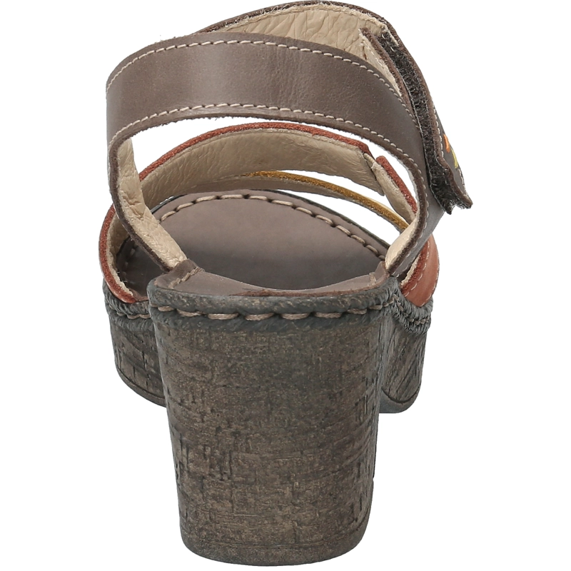 SANDALIAS MUJER ROCKFORD CUERO CAFÉ WHITEHAVEN - 7