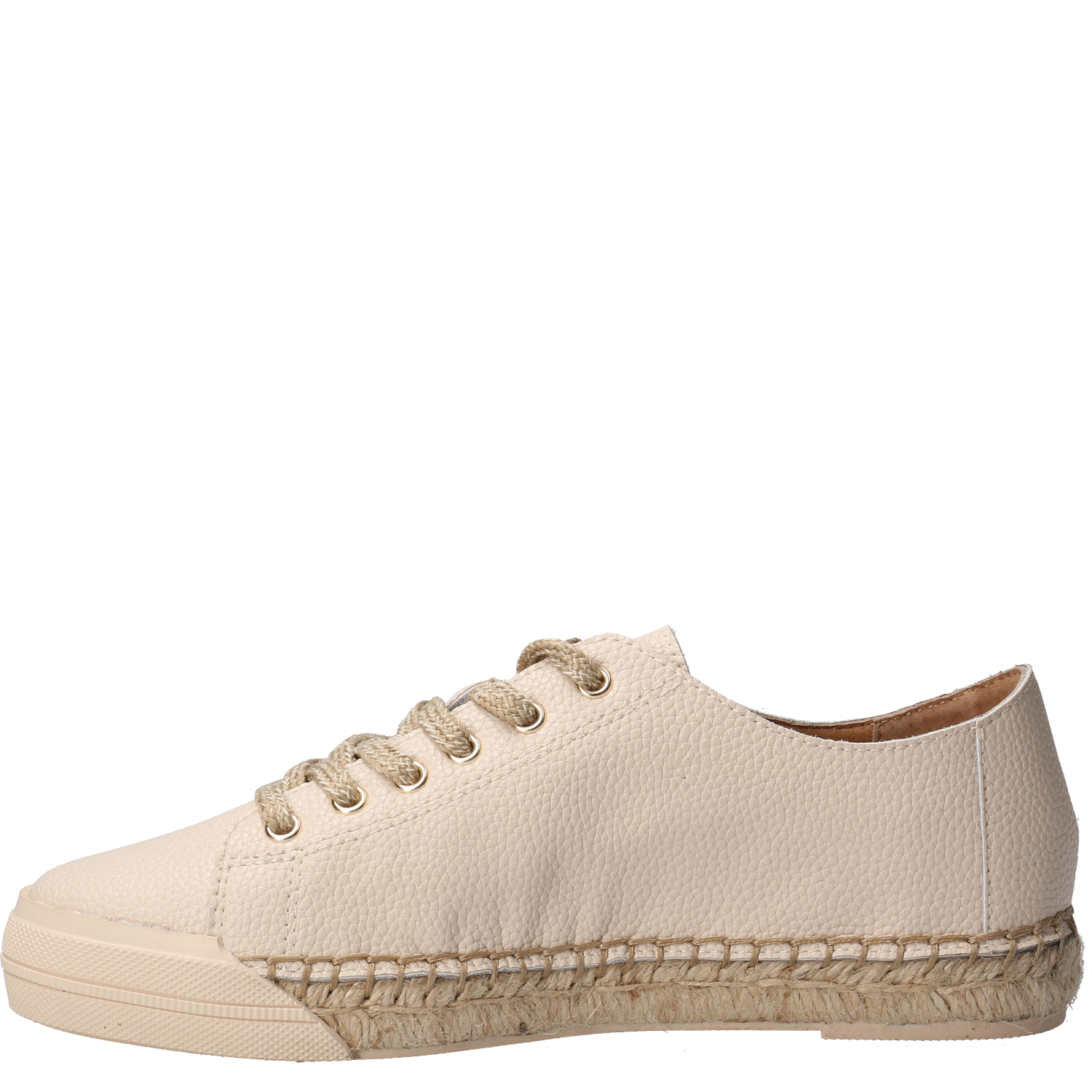 ZAPATILLAS MUJER ROCKFORD CASUALES BEIGE FONTAINE CUERO - 5