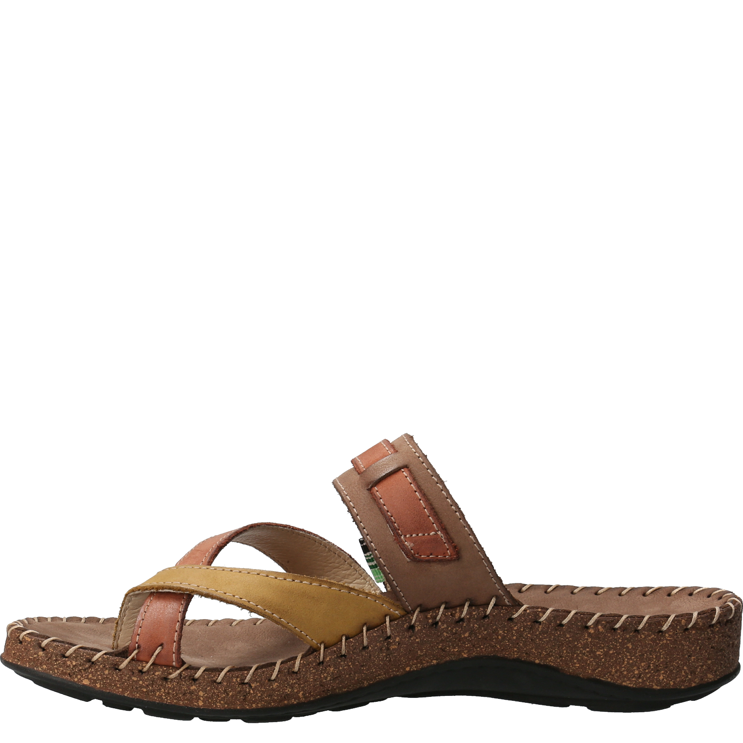 SANDALIAS MUJER ROCKFORD CUERO CAFÉ PARADISE - 6