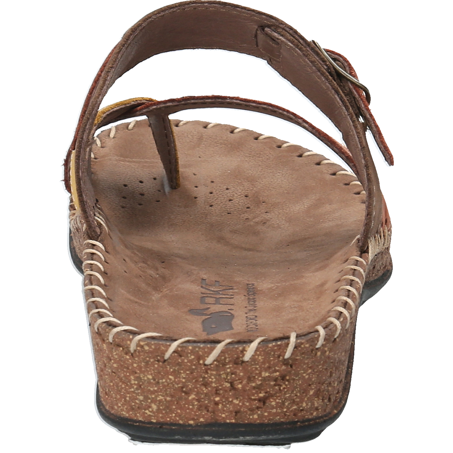 SANDALIAS MUJER ROCKFORD CUERO CAFÉ PARADISE - 7
