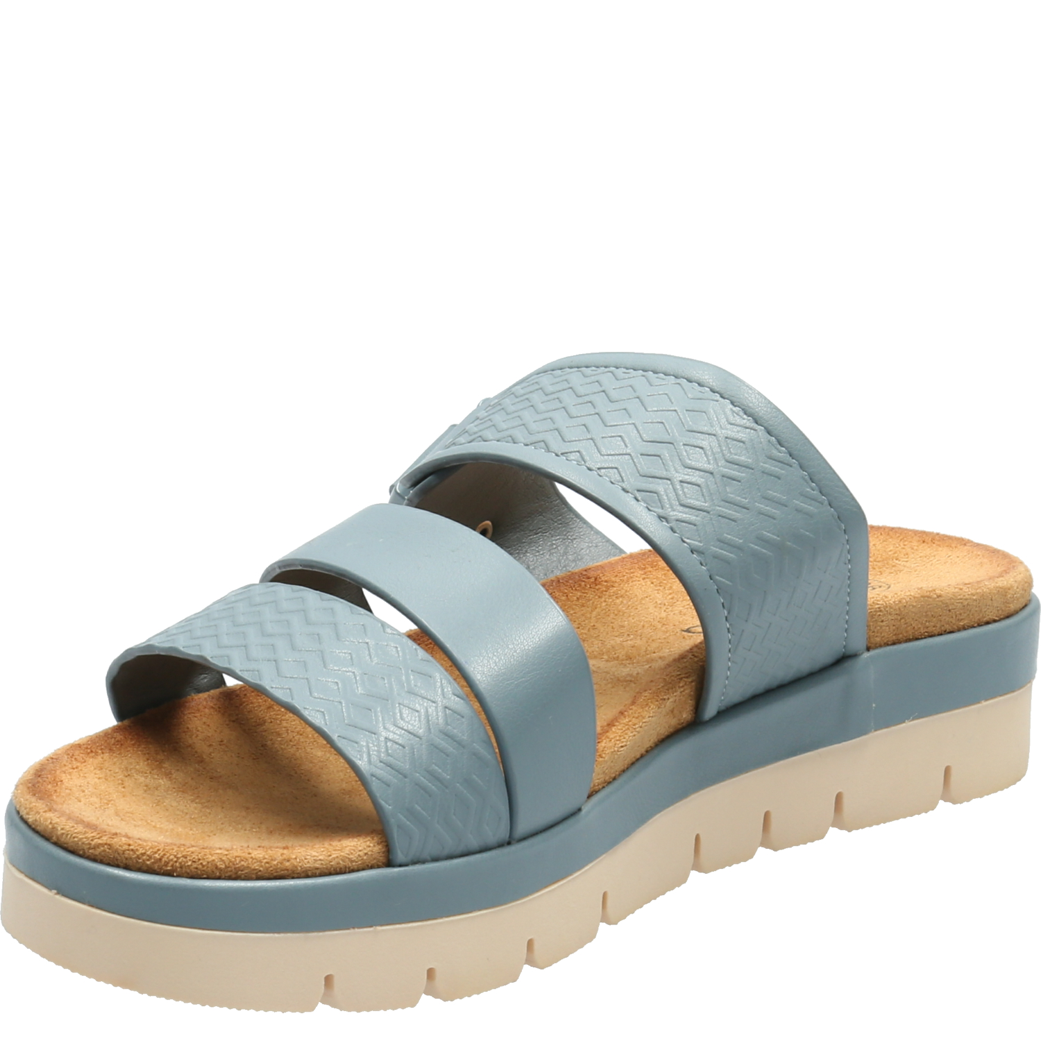 SANDALIAS MUJER AZALEIA AZUL CLARO PLAYFUL - 5