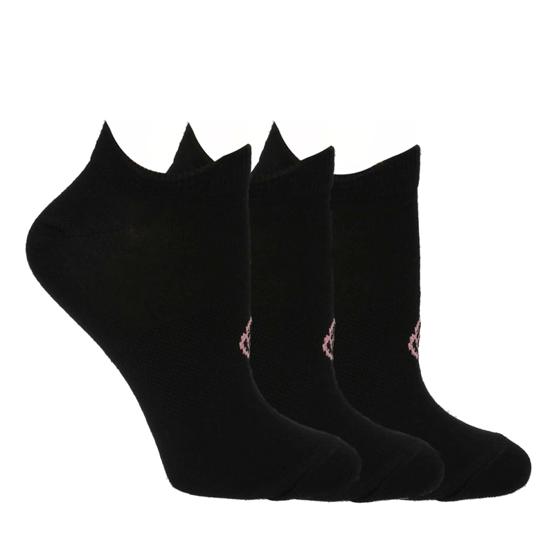 PACK 3 CALCETINES MUJER LOW CUT CATA NEGRO BSOUL - 1
