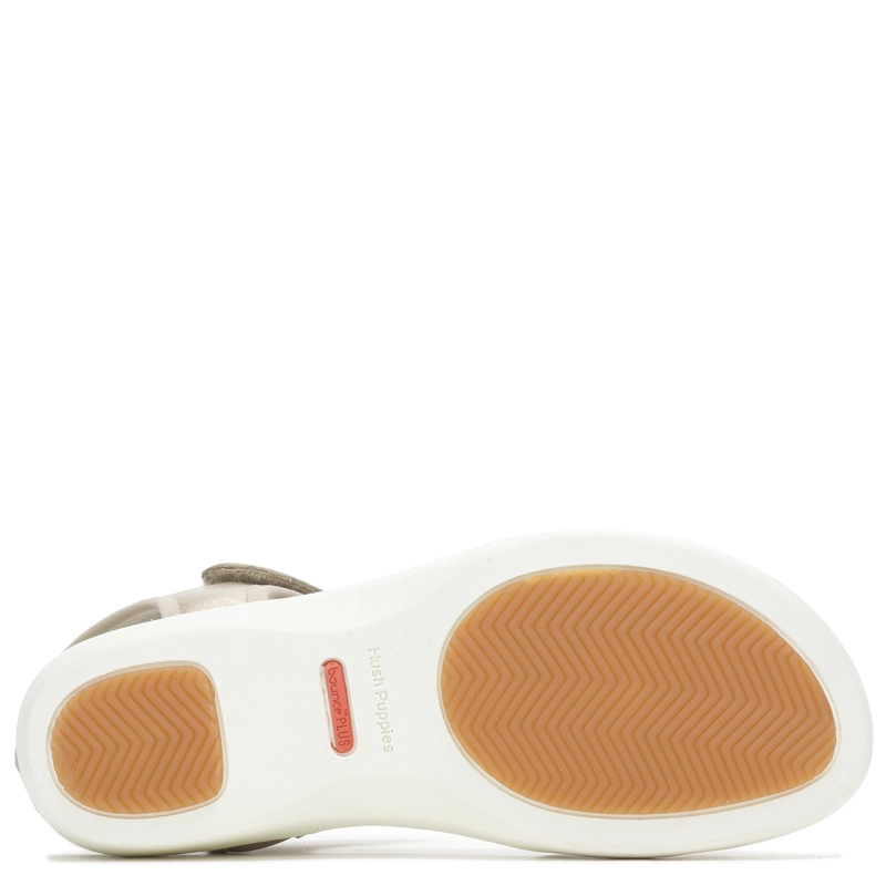 SANDALIA CUERO MUJER DORRI QTR STP DORADO - 5
