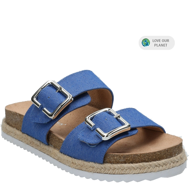 SANDALIAS MUJER HUSH PUPPIES AZUL IRIS II - 2