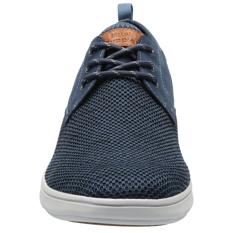 ZAPATILLA CUERO HOMBRE PORT AZUL HUSH PUPPIES - 3