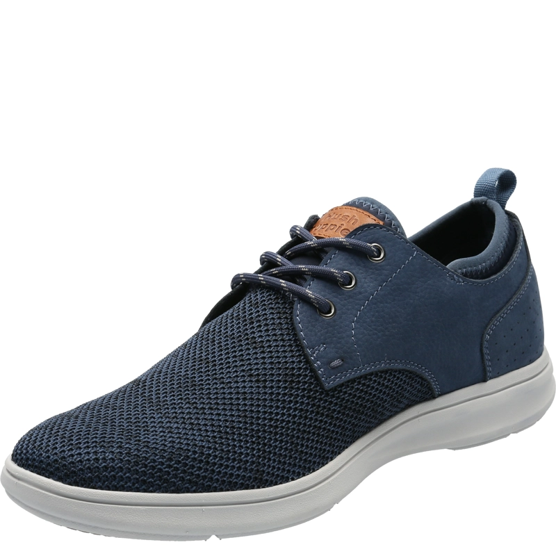 ZAPATILLA CUERO HOMBRE PORT AZUL HUSH PUPPIES - 4