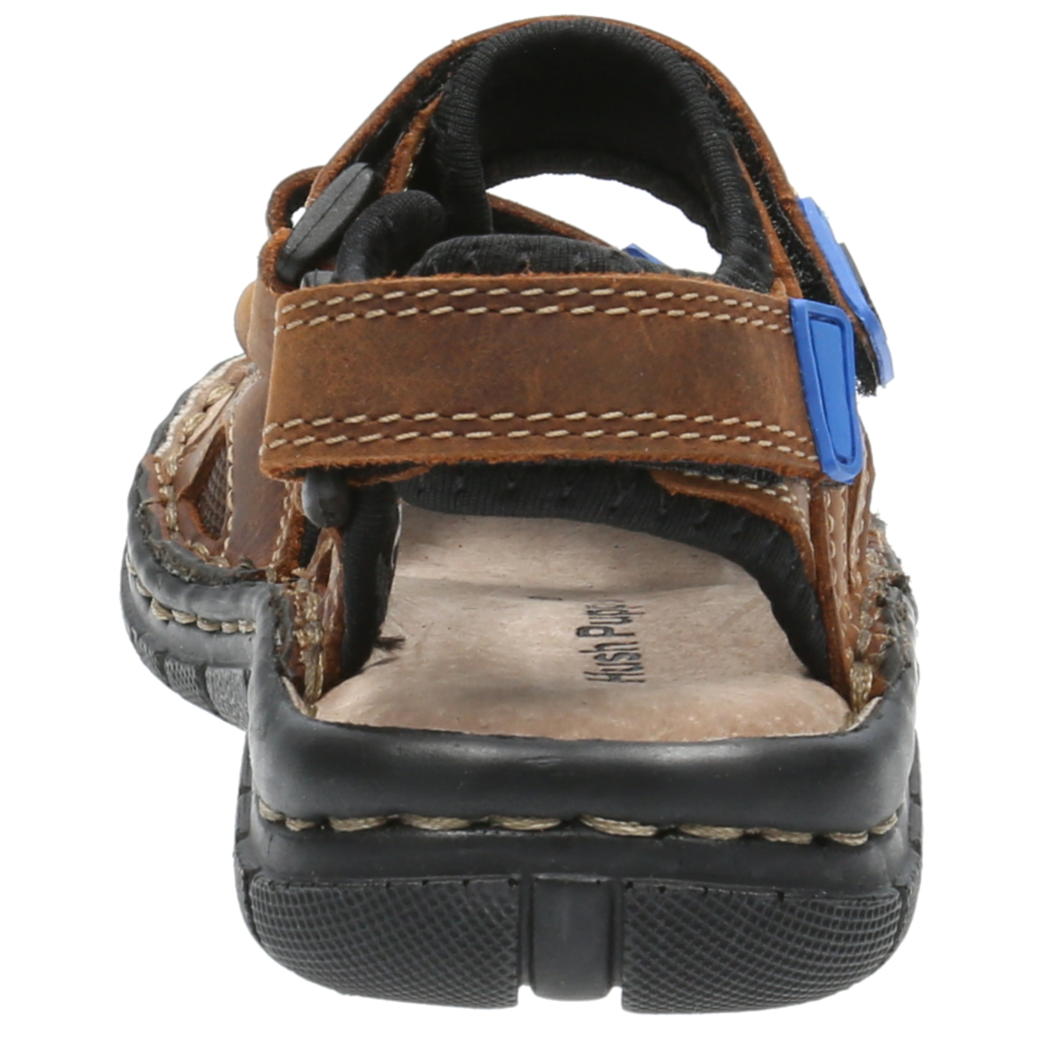 SANDALIAS NIÑO HUSH-PUPPIES CUERO NATIVE CAFÉ - 6