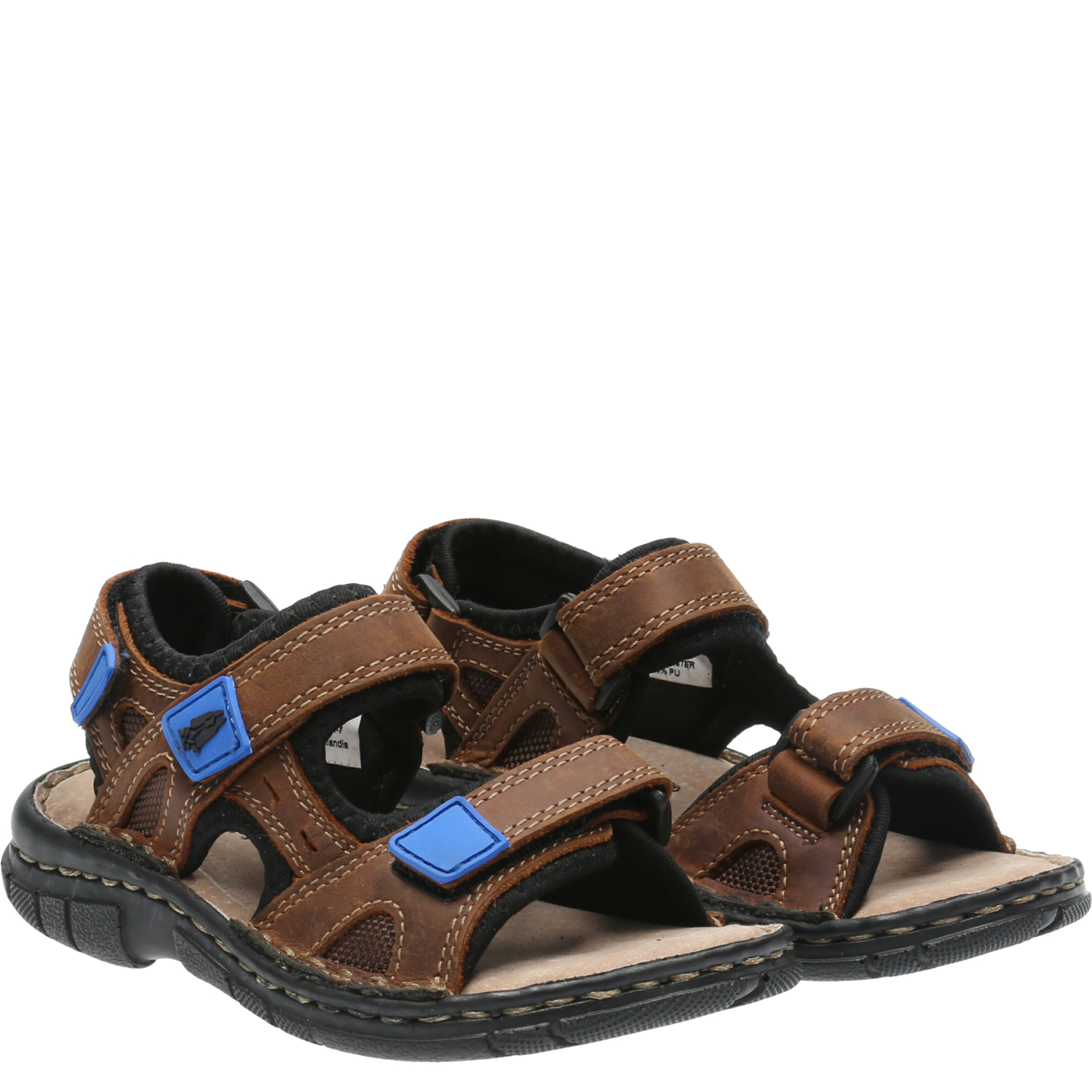 SANDALIAS NIÑO HUSH-PUPPIES CUERO NATIVE CAFÉ - 7