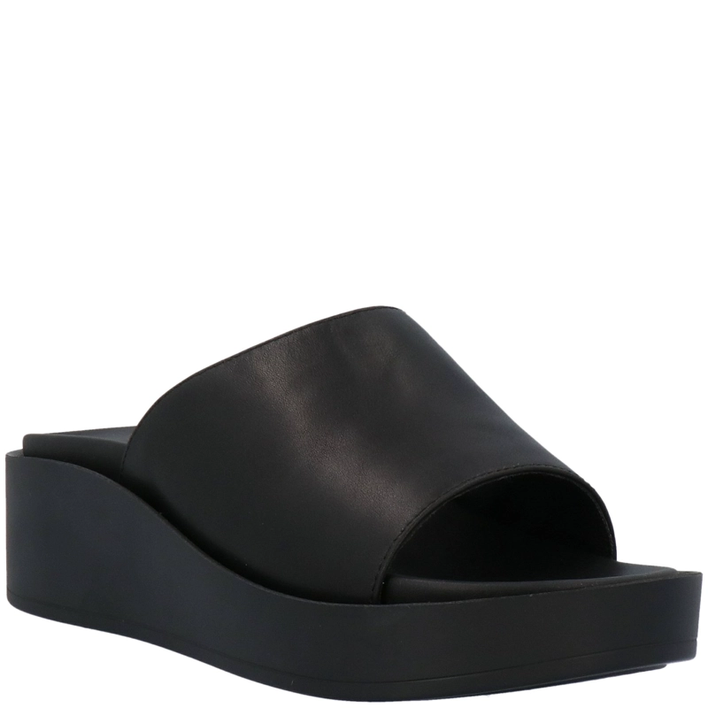 SANDALIAS MUJER HUSH-PUPPIES CUERO NEGRO DEPP - 1