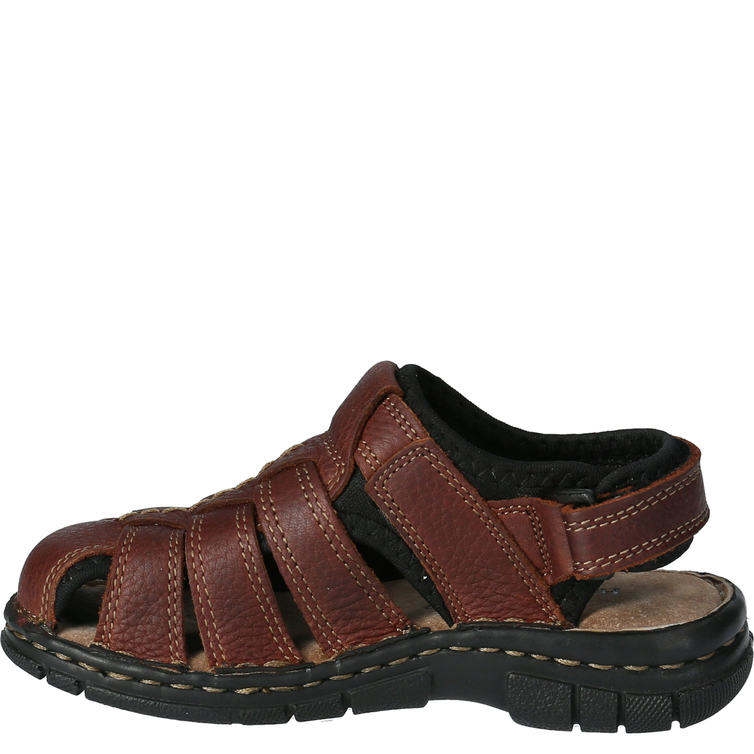 SANDALIAS NIÑO HUSH-PUPPIES CUERO COCONUT PRO CAFÉ - 5