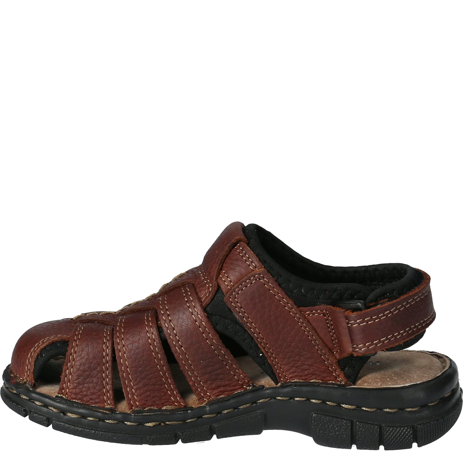 SANDALIAS NIÑO HUSH-PUPPIES CUERO COCONUT PRO CAFÉ - 5