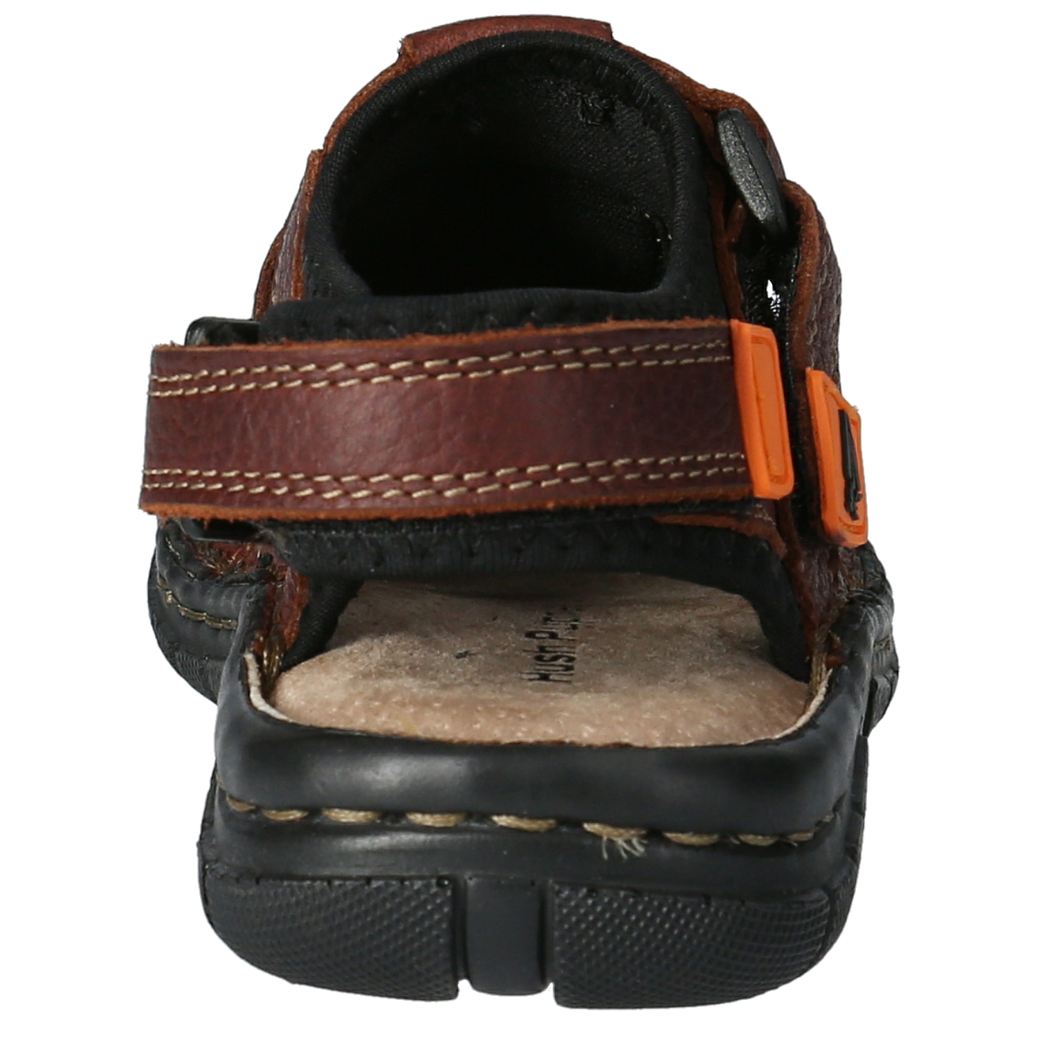 SANDALIAS NIÑO HUSH-PUPPIES CUERO COCONUT PRO CAFÉ - 6