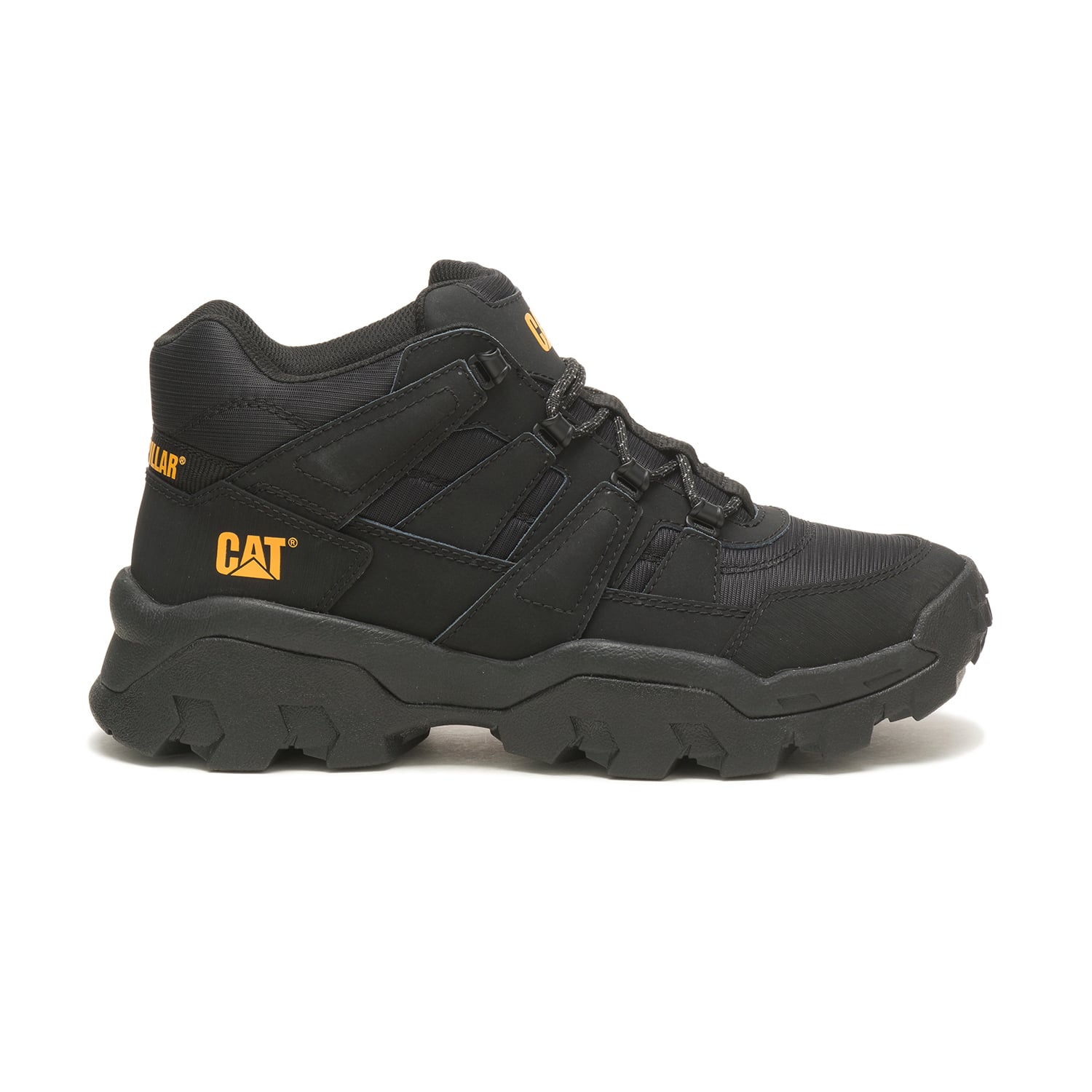 ZAPATILLA C/CAÑA UNISEX REACTOR MID NEGRO CAT - 4