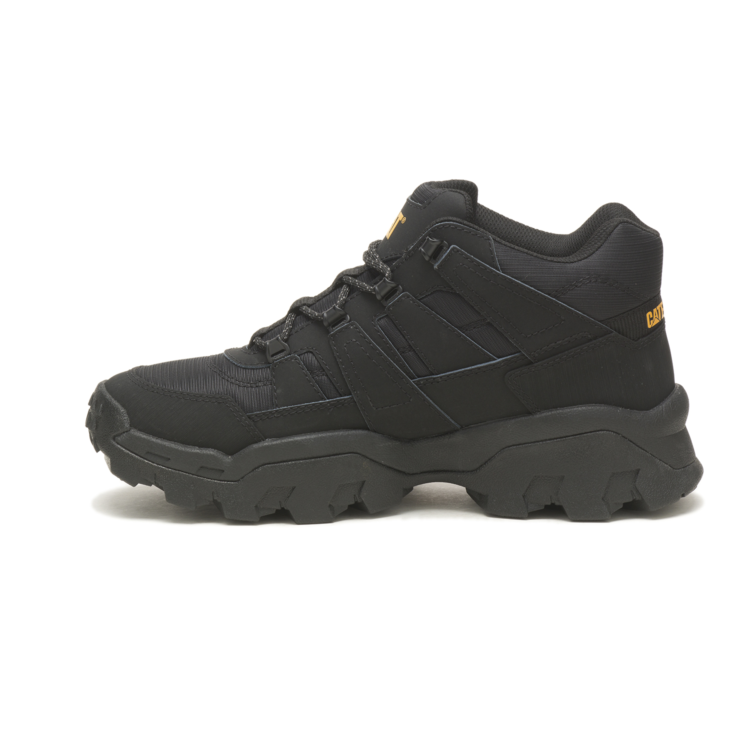 ZAPATILLA C/CAÑA UNISEX REACTOR MID NEGRO CAT - 5