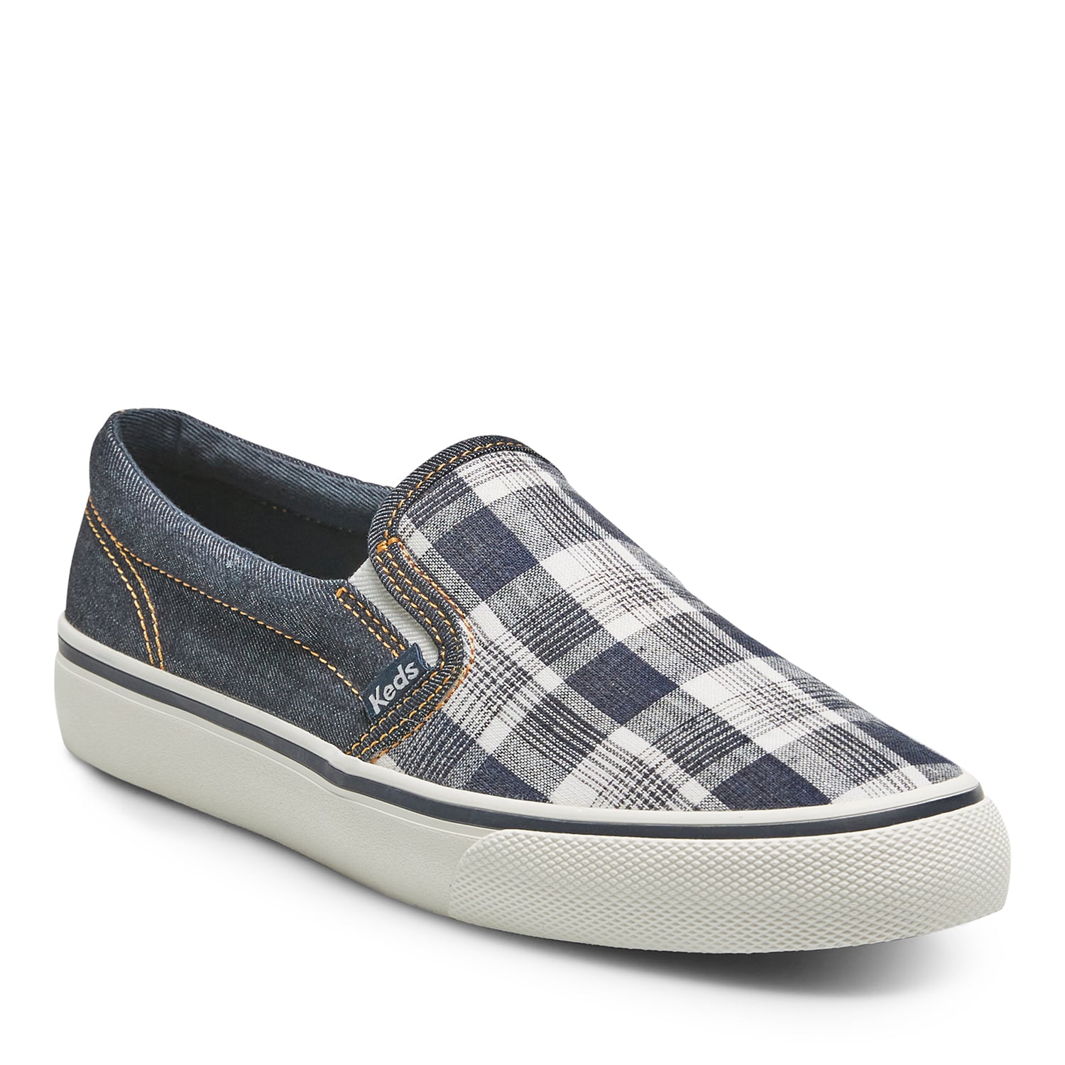ZAPATILLA MUJER JUMP KICK SLIP DENIM BLANCO KEDS - 2