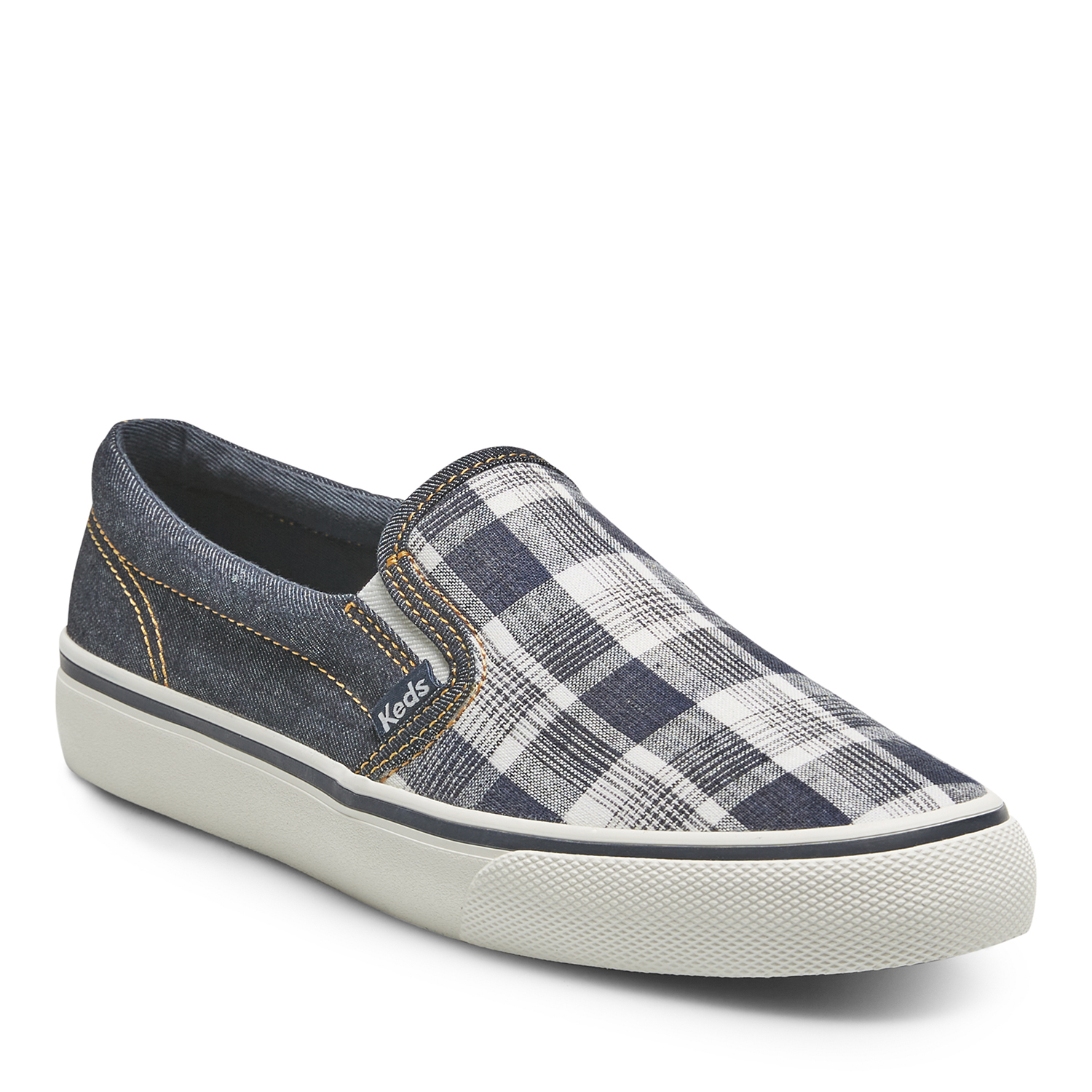 ZAPATILLA MUJER JUMP KICK SLIP DENIM BLANCO KEDS - 2