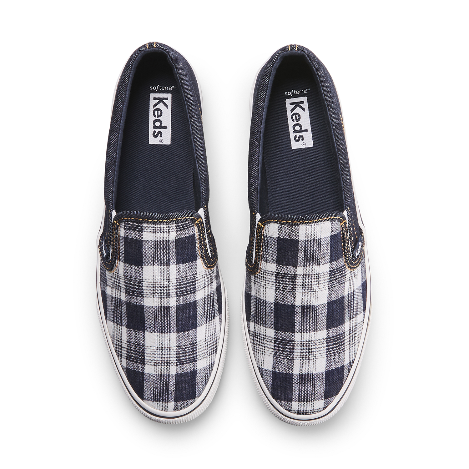 ZAPATILLA MUJER JUMP KICK SLIP DENIM BLANCO KEDS - 3