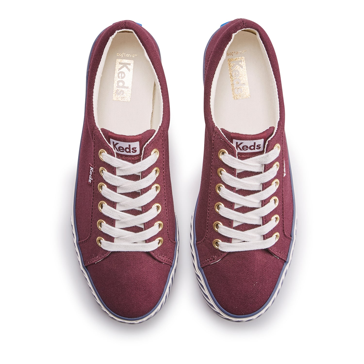 ZAPATILLAS MUJER KEDS CASUALES MORADO JUMP KICK MAJESTIC - 3