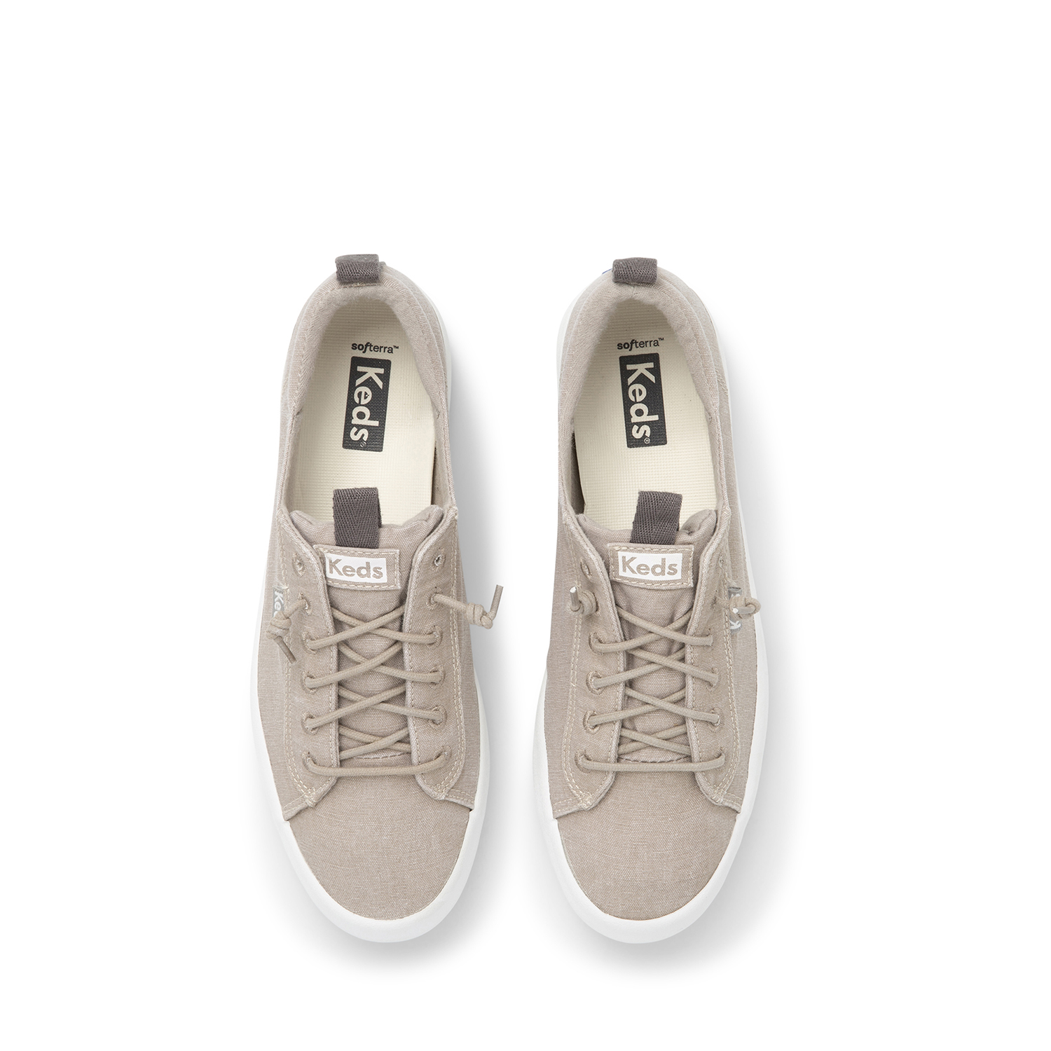 ZAPATILLAS MUJER KEDS CASUALES GRIS KICKBACK - 5
