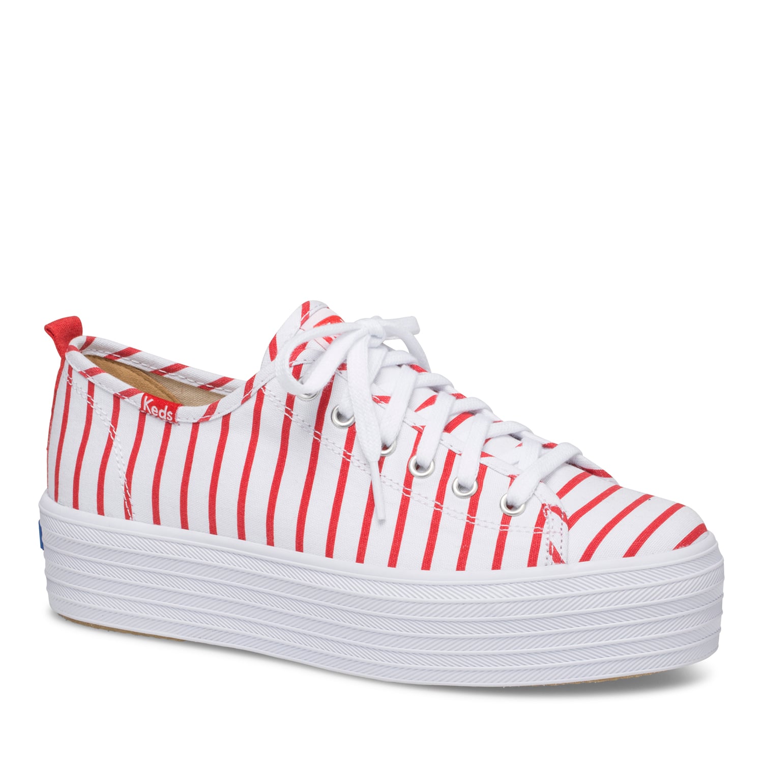 ZAPATILLAS MUJER KEDS CASUALES BLANCO TRIPLE UP STRIPE - 2