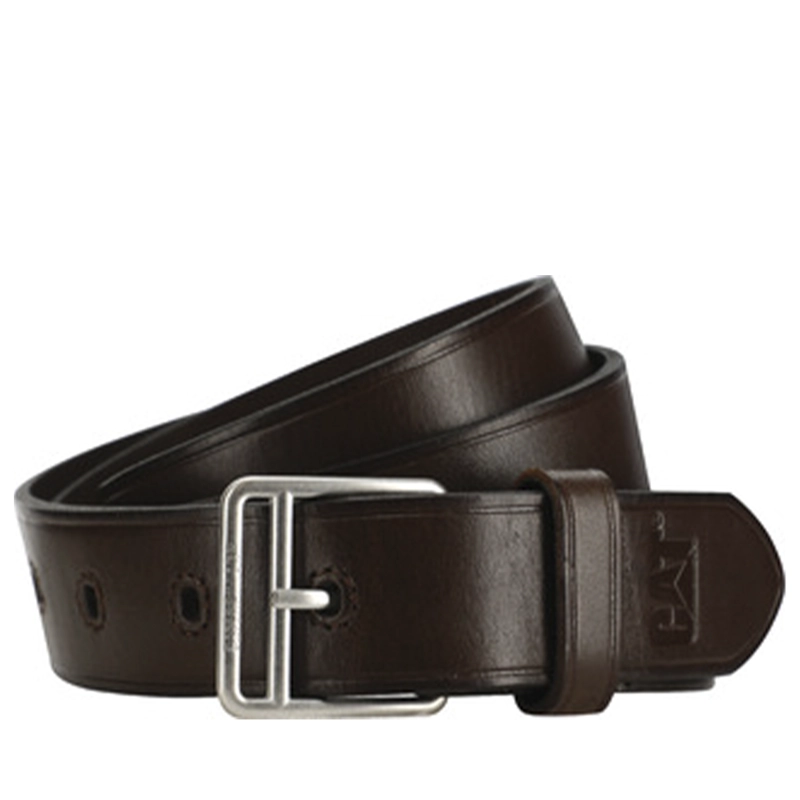 CINTURON HOMBRE FDTN STANDARD LEATHE CAFE  CAT - 1