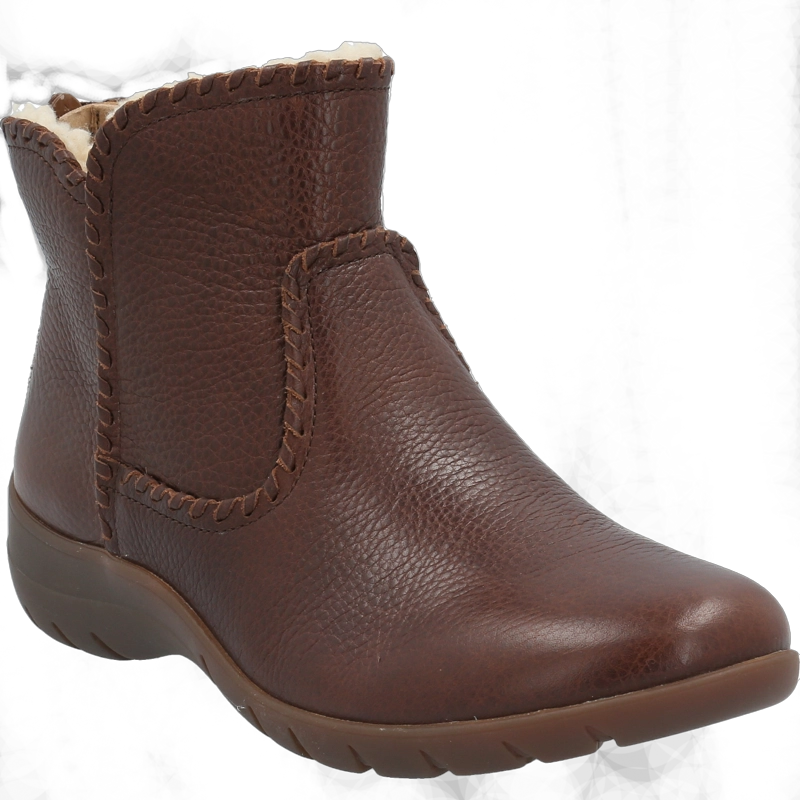 BOTIN CUERO MUJER ORLA MARRON - 1