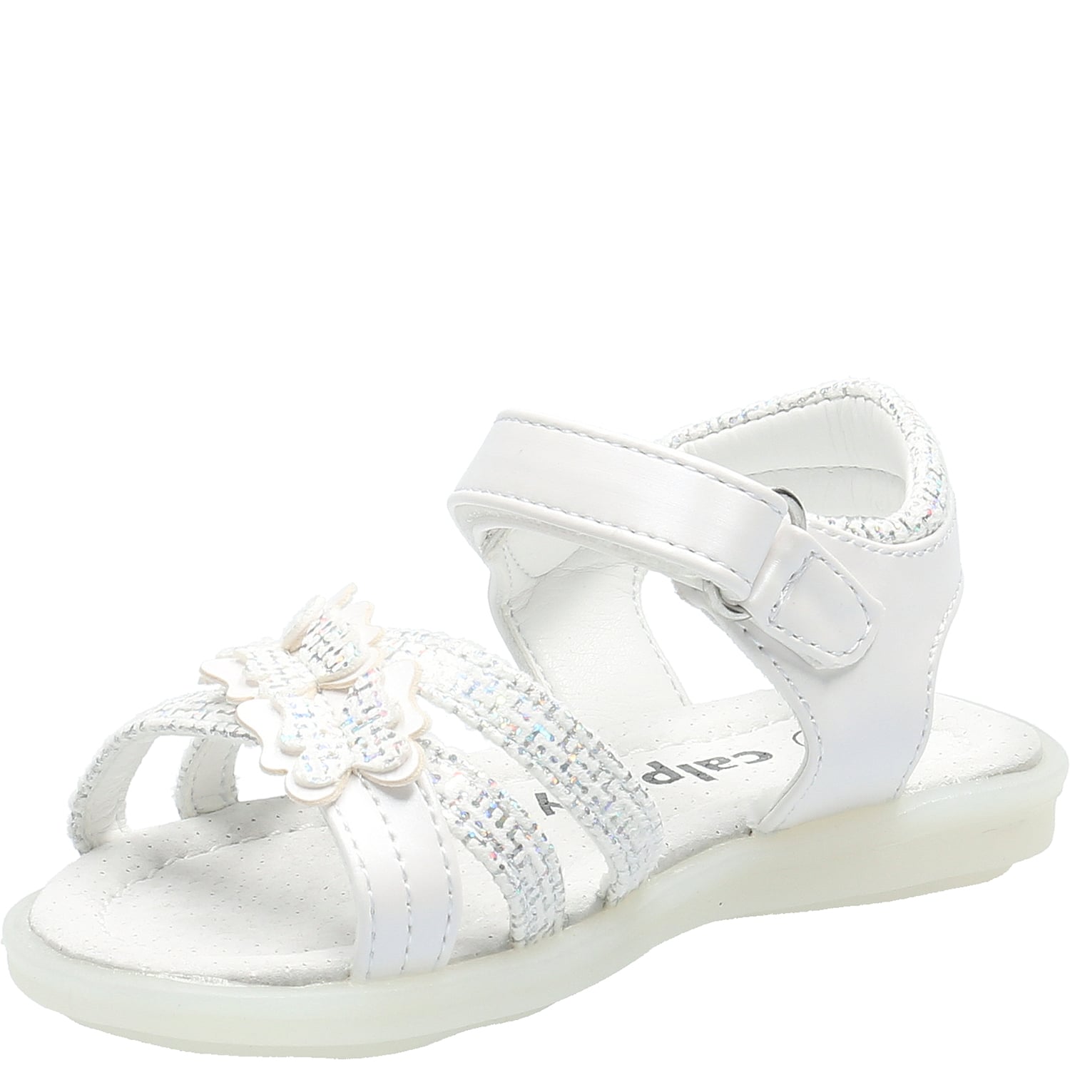 SANDALIAS NIÑA CALPANY GISELLE BLANCO - 4